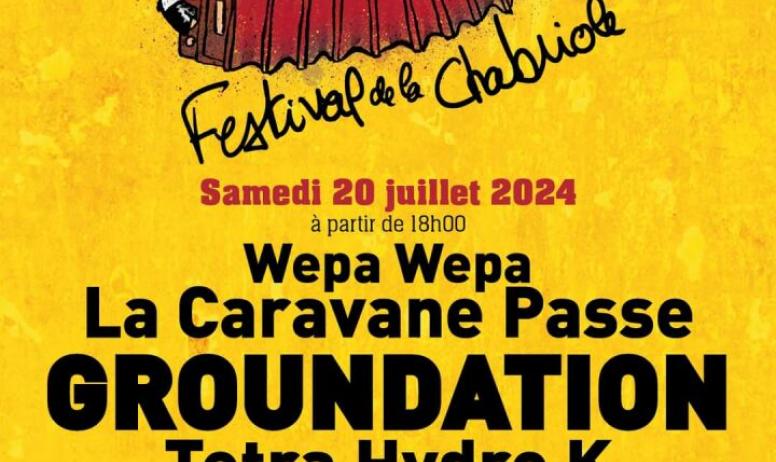© Association FJEP St-Michel St-Maurice - Festival de la Chabriole - affiche 2024